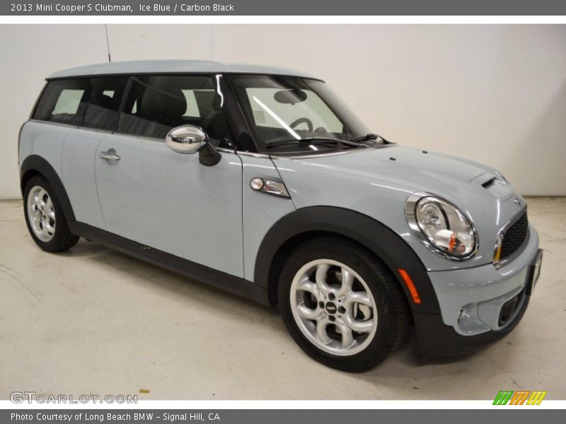 Front 3/4 View of 2013 Cooper S Clubman