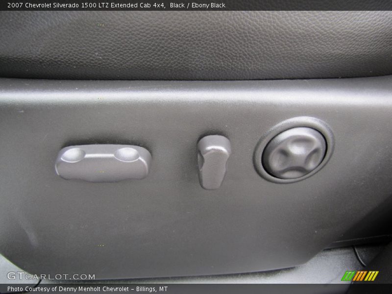 Black / Ebony Black 2007 Chevrolet Silverado 1500 LTZ Extended Cab 4x4