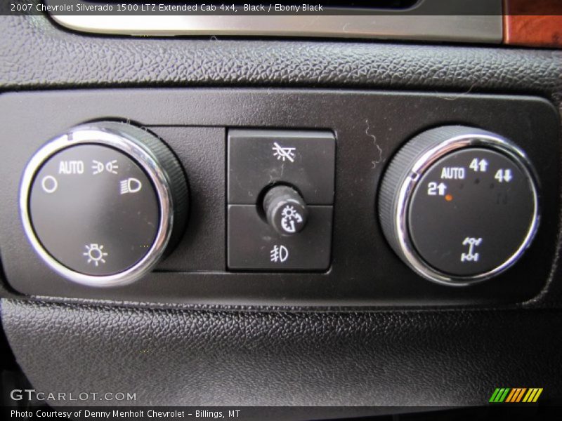 Black / Ebony Black 2007 Chevrolet Silverado 1500 LTZ Extended Cab 4x4