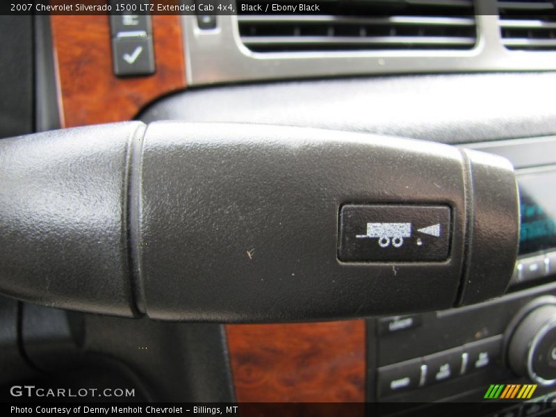 Black / Ebony Black 2007 Chevrolet Silverado 1500 LTZ Extended Cab 4x4