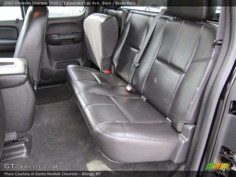 Black / Ebony Black 2007 Chevrolet Silverado 1500 LTZ Extended Cab 4x4