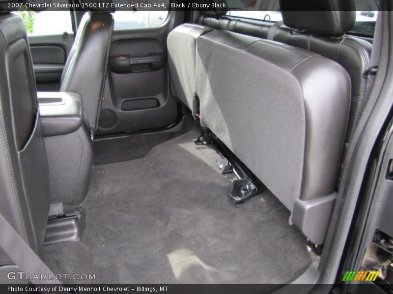 Black / Ebony Black 2007 Chevrolet Silverado 1500 LTZ Extended Cab 4x4