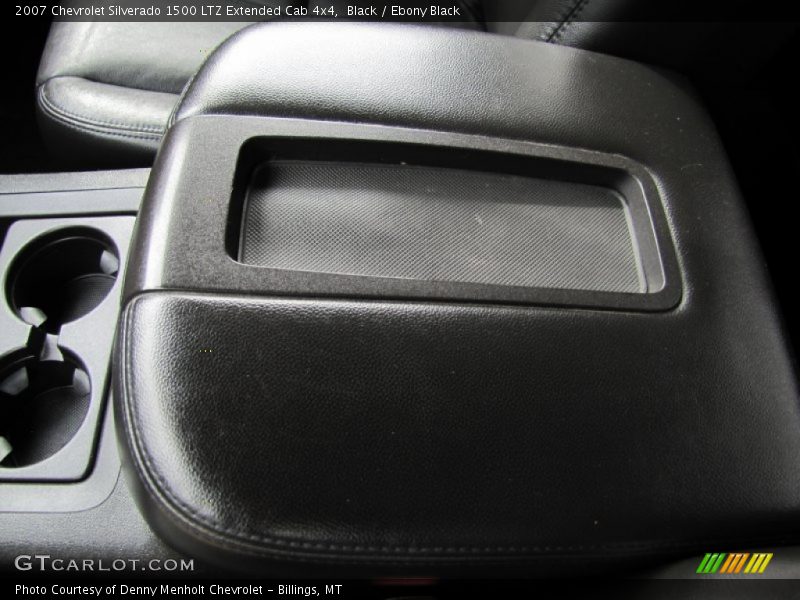 Black / Ebony Black 2007 Chevrolet Silverado 1500 LTZ Extended Cab 4x4