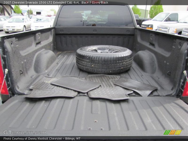 Black / Ebony Black 2007 Chevrolet Silverado 1500 LTZ Extended Cab 4x4