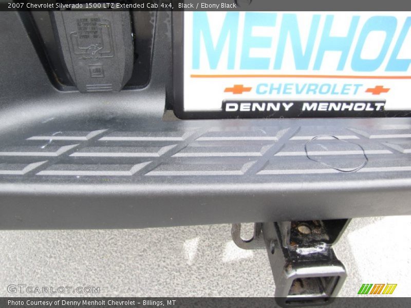 Black / Ebony Black 2007 Chevrolet Silverado 1500 LTZ Extended Cab 4x4