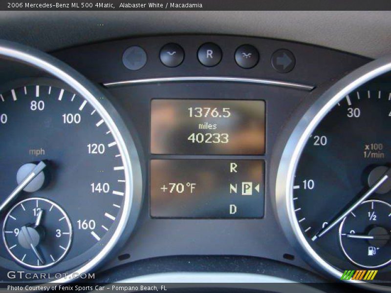 Alabaster White / Macadamia 2006 Mercedes-Benz ML 500 4Matic