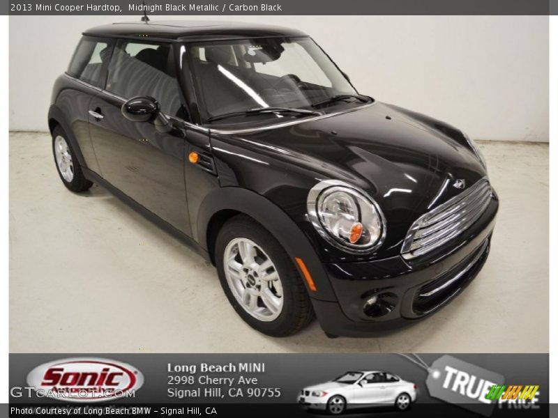 Midnight Black Metallic / Carbon Black 2013 Mini Cooper Hardtop