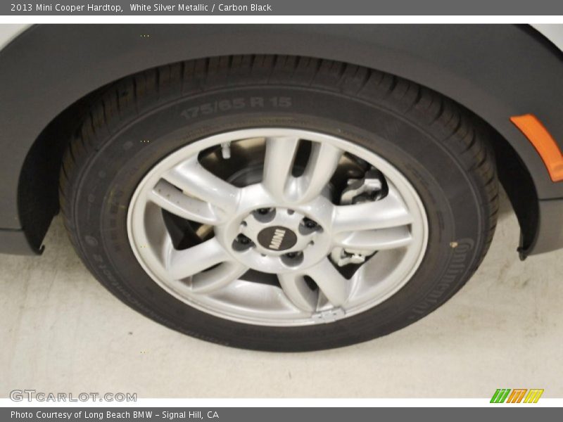 White Silver Metallic / Carbon Black 2013 Mini Cooper Hardtop