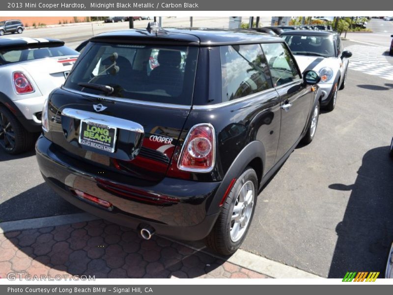 Midnight Black Metallic / Carbon Black 2013 Mini Cooper Hardtop