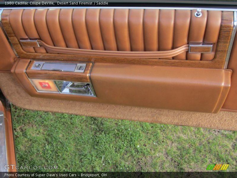 Desert Sand Firemist / Saddle 1980 Cadillac Coupe DeVille