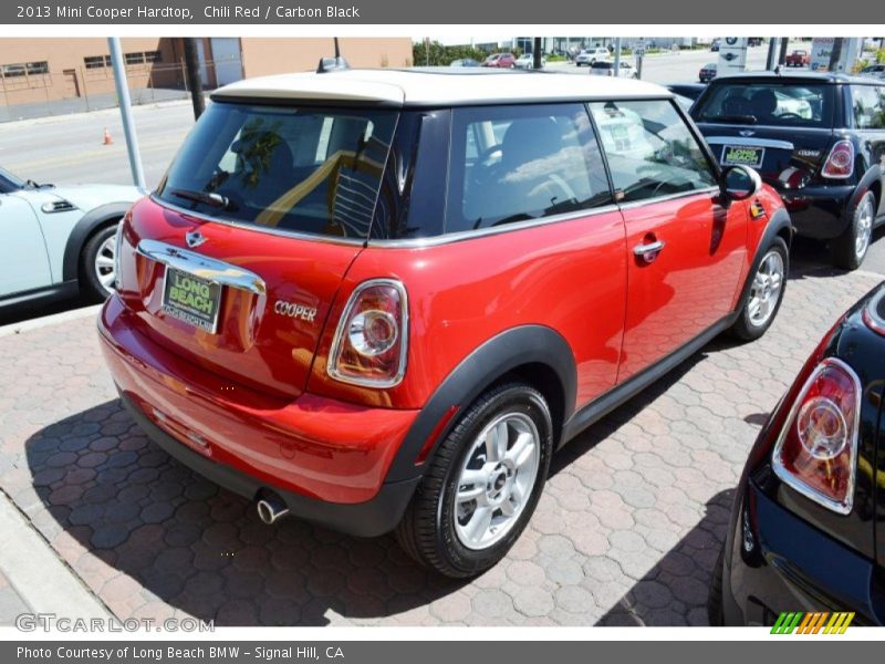 Chili Red / Carbon Black 2013 Mini Cooper Hardtop