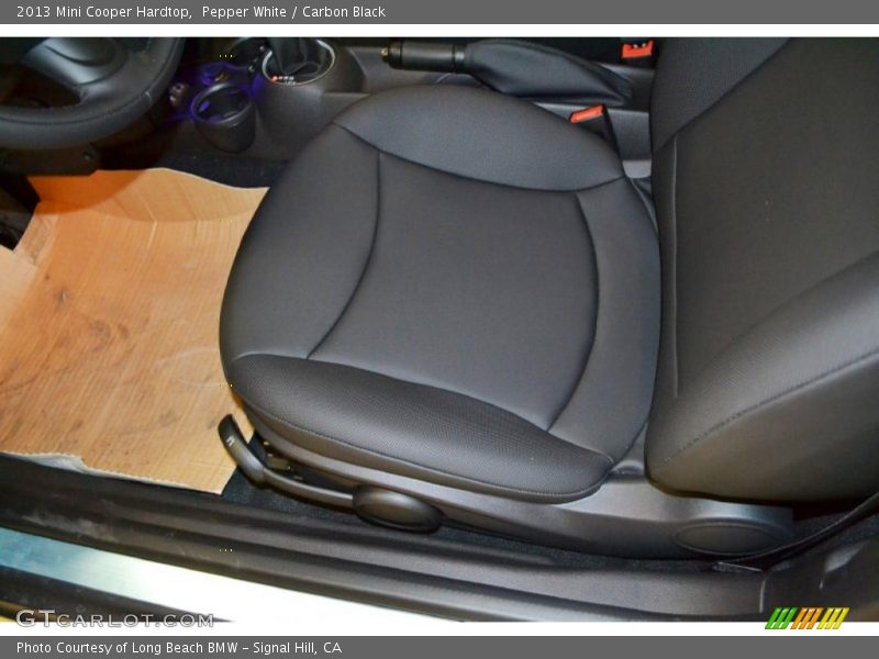 Pepper White / Carbon Black 2013 Mini Cooper Hardtop