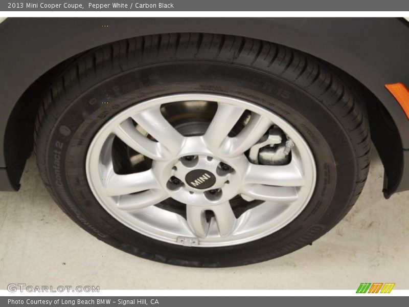 Pepper White / Carbon Black 2013 Mini Cooper Coupe