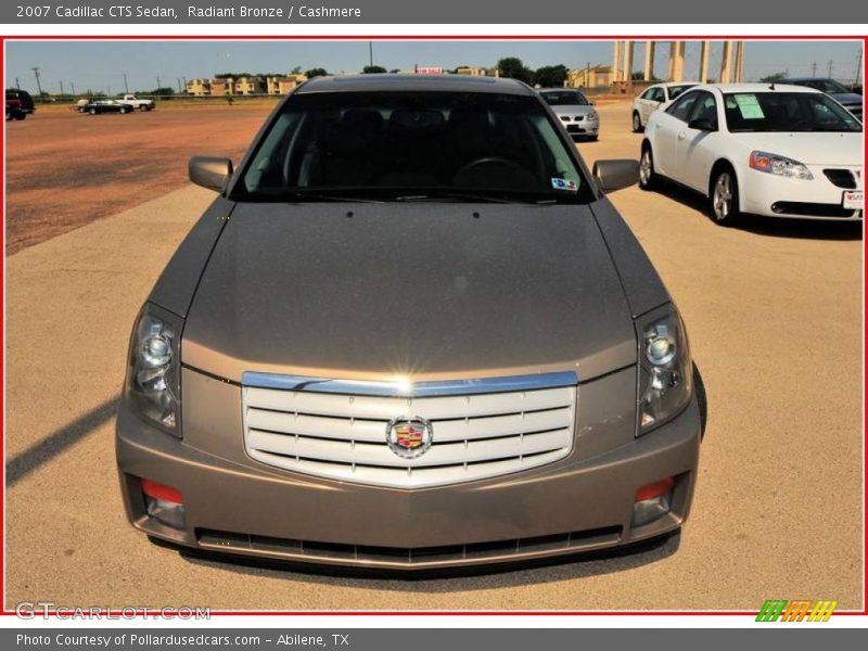 Radiant Bronze / Cashmere 2007 Cadillac CTS Sedan