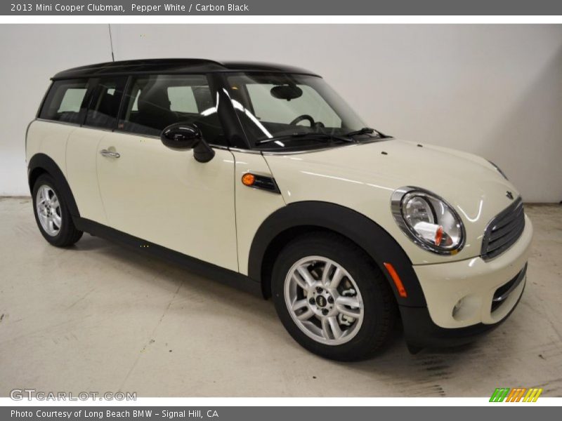 Pepper White / Carbon Black 2013 Mini Cooper Clubman