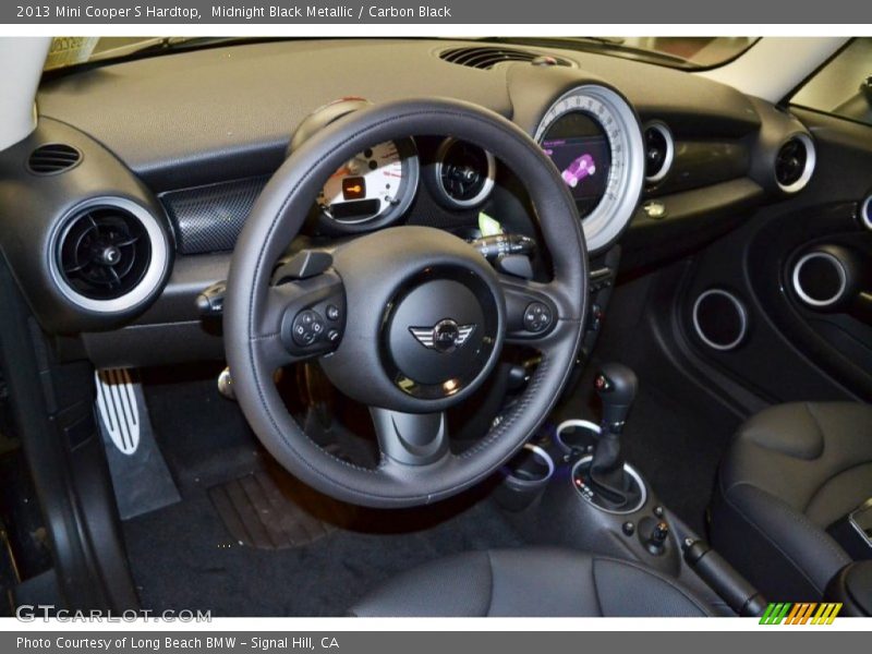 Midnight Black Metallic / Carbon Black 2013 Mini Cooper S Hardtop