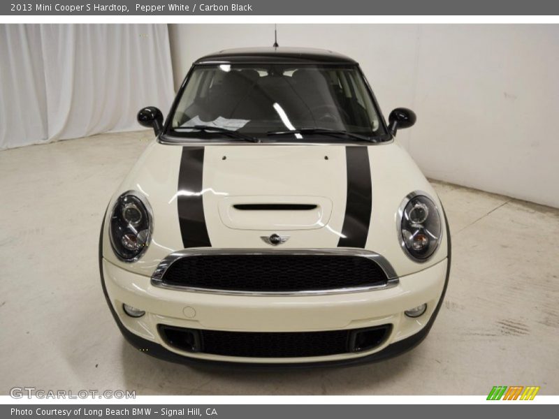 Pepper White / Carbon Black 2013 Mini Cooper S Hardtop