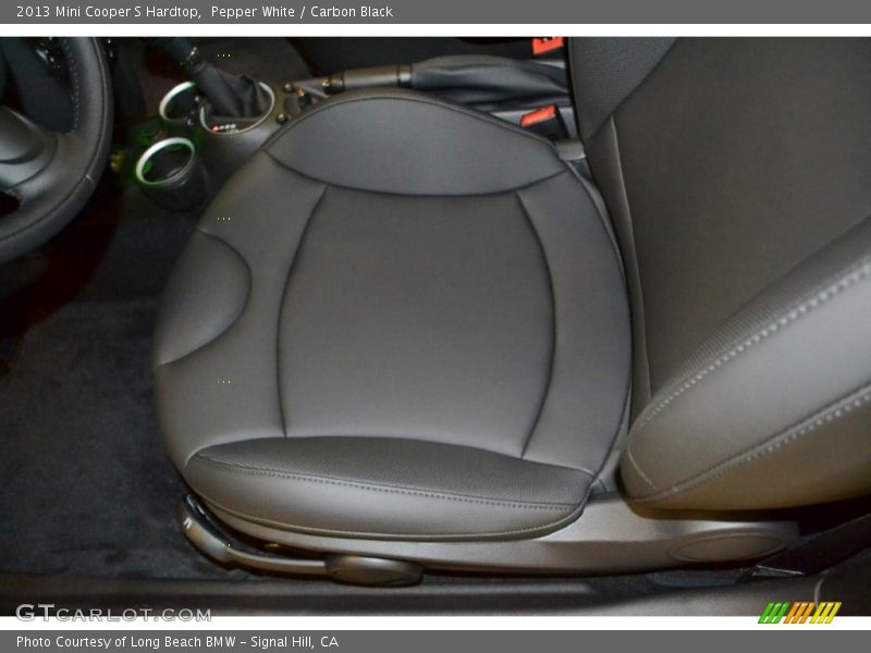 Pepper White / Carbon Black 2013 Mini Cooper S Hardtop