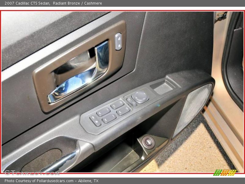 Radiant Bronze / Cashmere 2007 Cadillac CTS Sedan