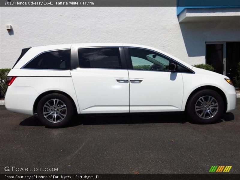 Taffeta White / Truffle 2013 Honda Odyssey EX-L