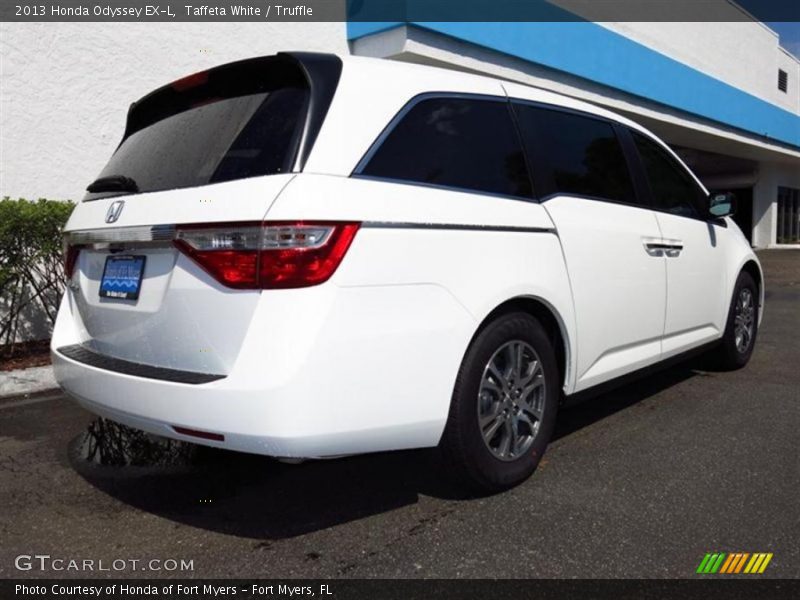 Taffeta White / Truffle 2013 Honda Odyssey EX-L