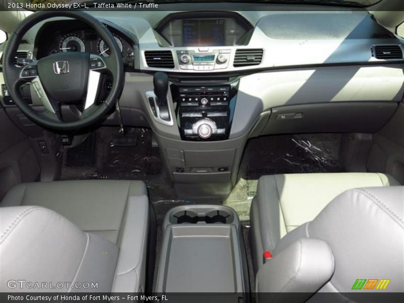 Taffeta White / Truffle 2013 Honda Odyssey EX-L