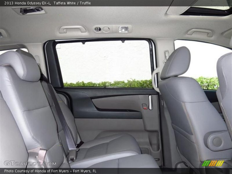 Taffeta White / Truffle 2013 Honda Odyssey EX-L