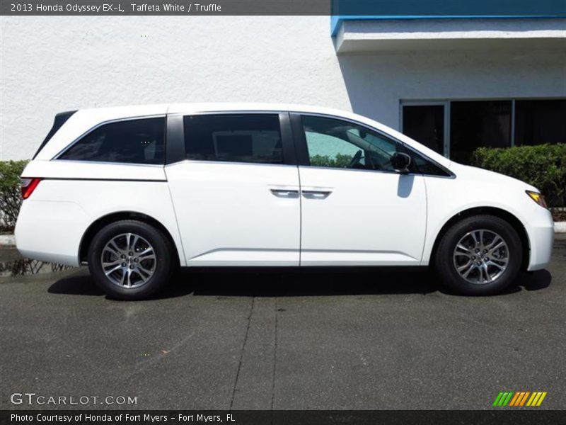 Taffeta White / Truffle 2013 Honda Odyssey EX-L