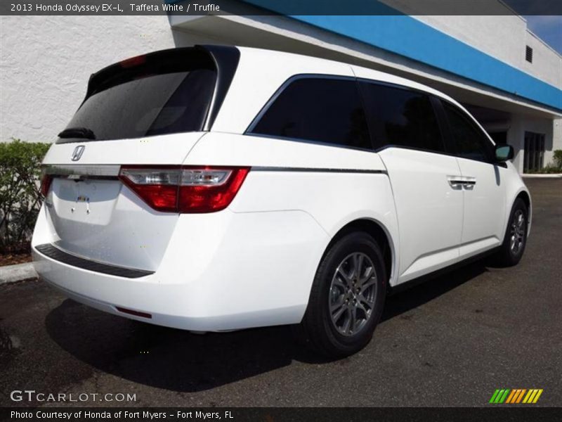 Taffeta White / Truffle 2013 Honda Odyssey EX-L