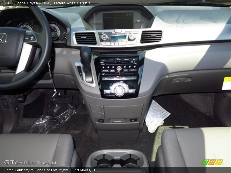 Taffeta White / Truffle 2013 Honda Odyssey EX-L