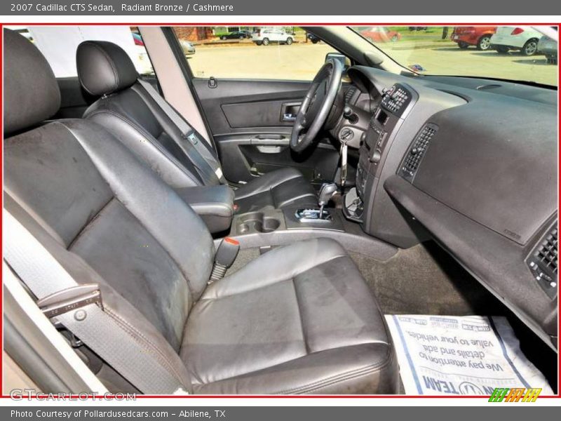Radiant Bronze / Cashmere 2007 Cadillac CTS Sedan