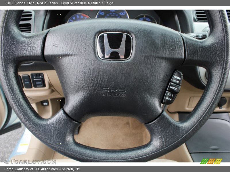  2003 Civic Hybrid Sedan Steering Wheel