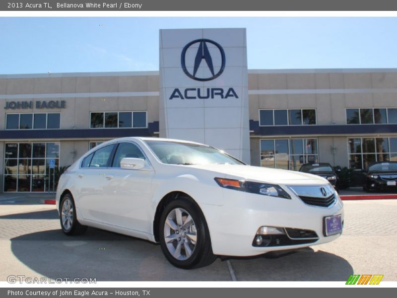 Bellanova White Pearl / Ebony 2013 Acura TL