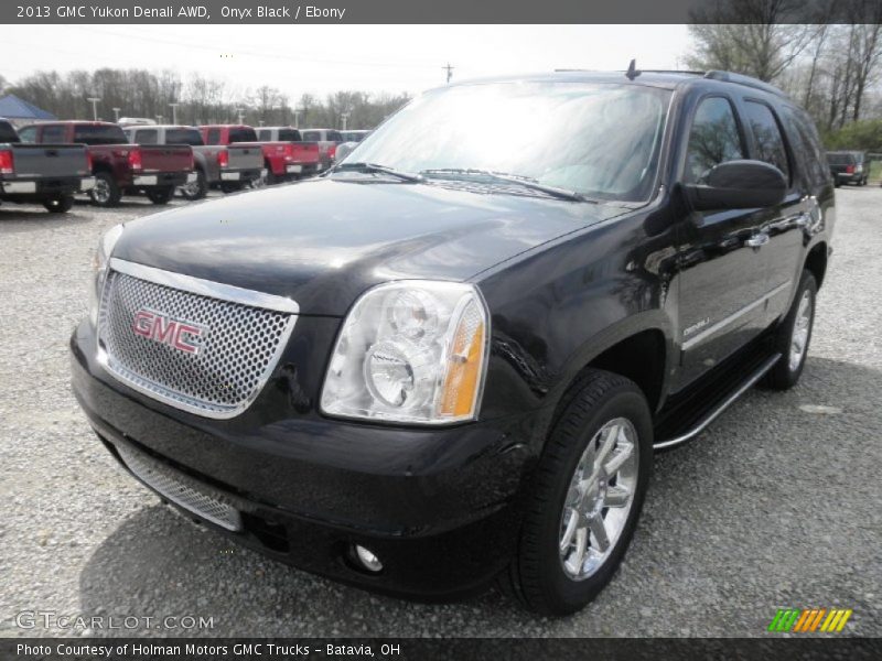 Onyx Black / Ebony 2013 GMC Yukon Denali AWD