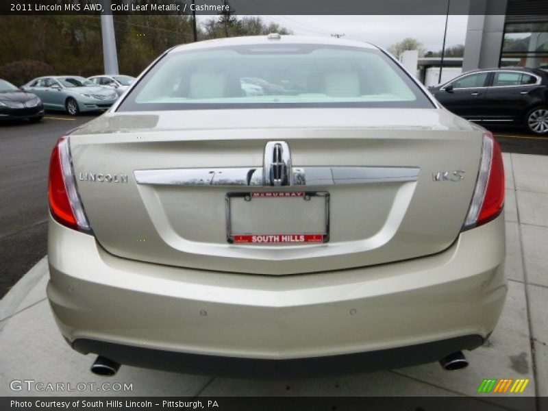 Gold Leaf Metallic / Cashmere 2011 Lincoln MKS AWD