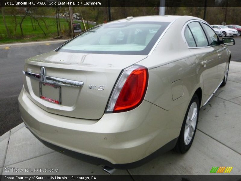 Gold Leaf Metallic / Cashmere 2011 Lincoln MKS AWD