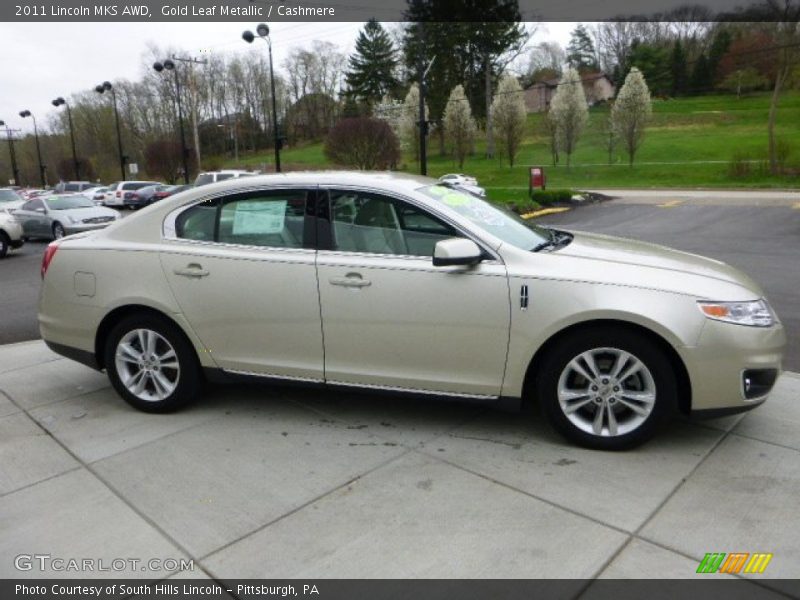 Gold Leaf Metallic / Cashmere 2011 Lincoln MKS AWD
