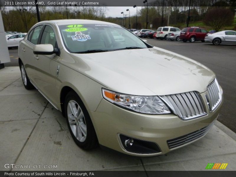 Gold Leaf Metallic / Cashmere 2011 Lincoln MKS AWD