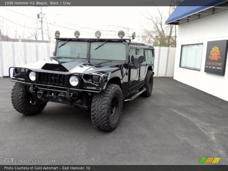 Black / Gray 1998 Hummer H1 Wagon