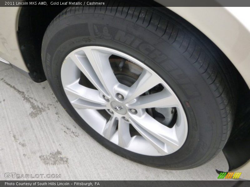 Gold Leaf Metallic / Cashmere 2011 Lincoln MKS AWD