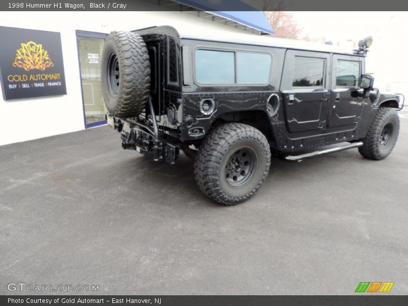 Black / Gray 1998 Hummer H1 Wagon