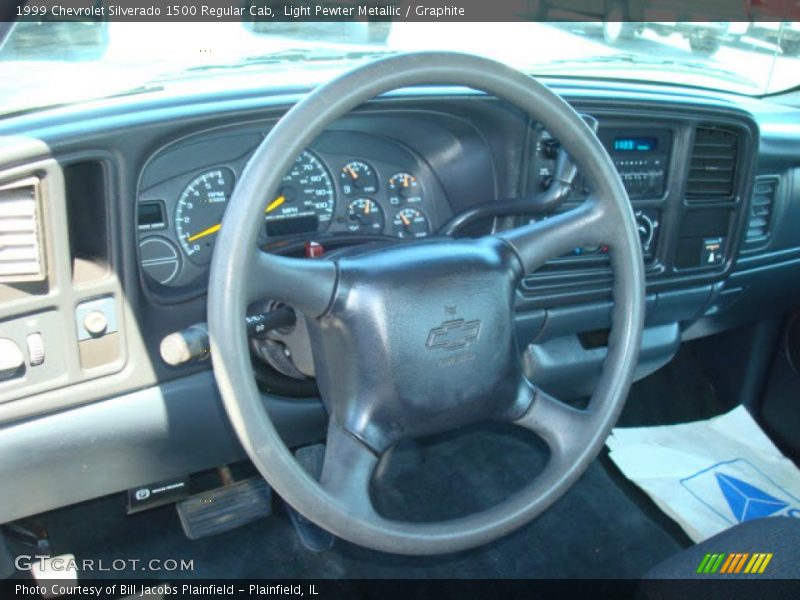 Light Pewter Metallic / Graphite 1999 Chevrolet Silverado 1500 Regular Cab