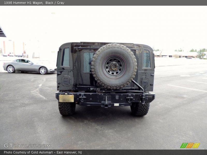 Black / Gray 1998 Hummer H1 Wagon