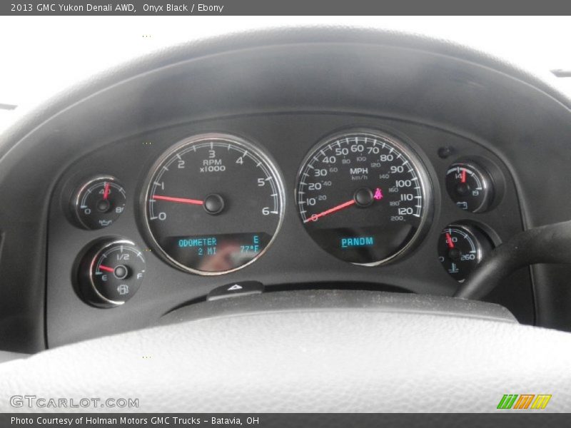 Onyx Black / Ebony 2013 GMC Yukon Denali AWD