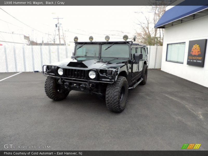 Black / Gray 1998 Hummer H1 Wagon