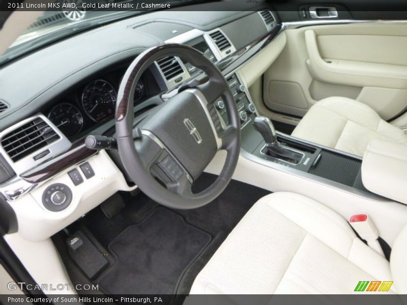 Gold Leaf Metallic / Cashmere 2011 Lincoln MKS AWD