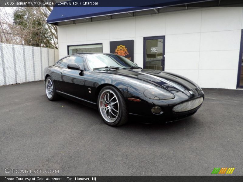 Ebony Black / Charcoal 2005 Jaguar XK XKR Coupe