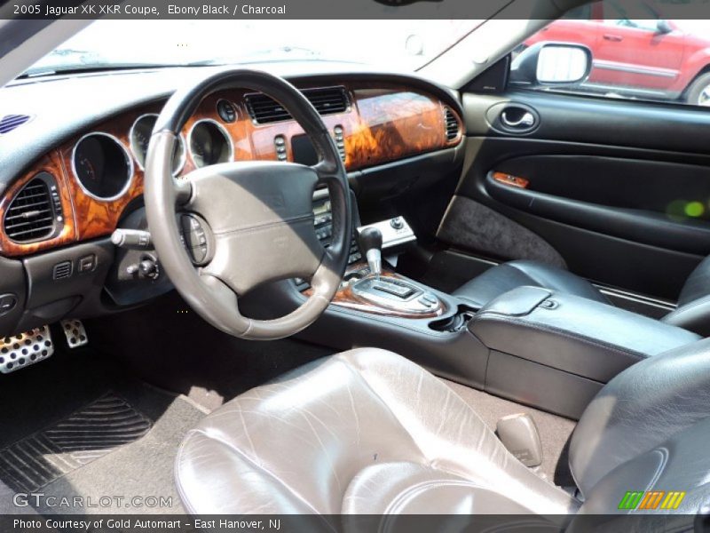 Ebony Black / Charcoal 2005 Jaguar XK XKR Coupe