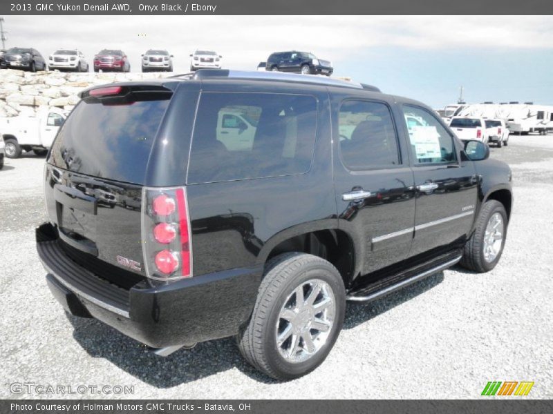 Onyx Black / Ebony 2013 GMC Yukon Denali AWD