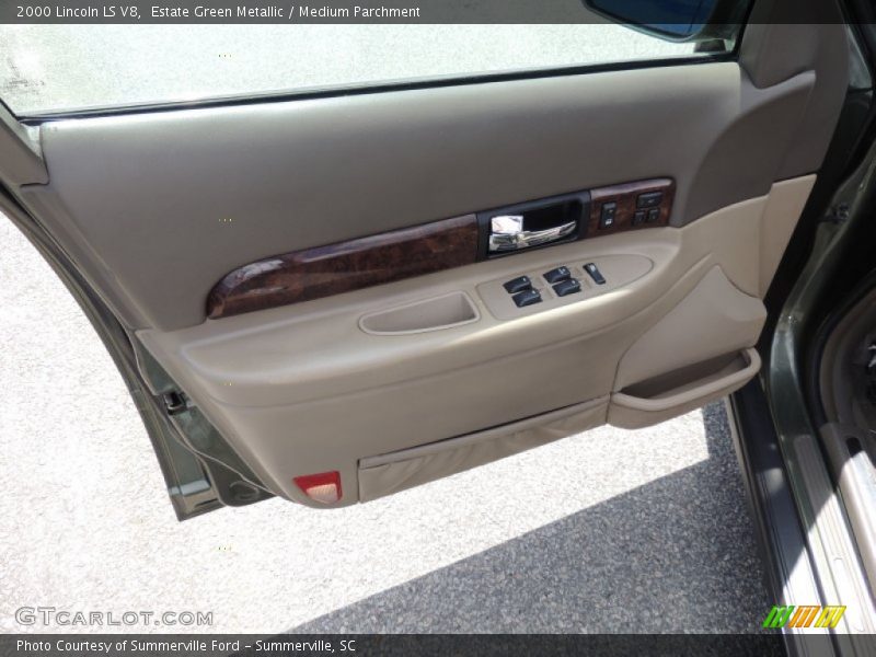 Estate Green Metallic / Medium Parchment 2000 Lincoln LS V8